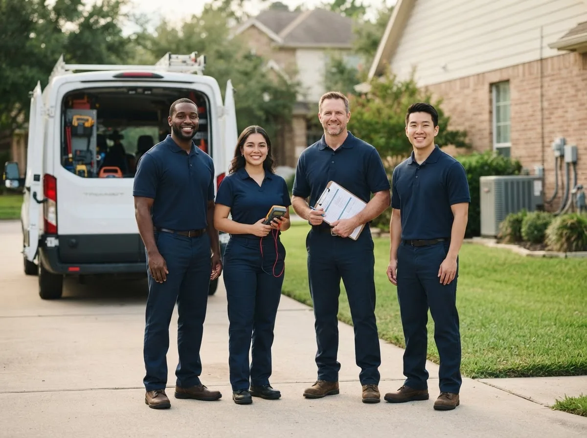 Certified HVAC technician near Crystal, MI